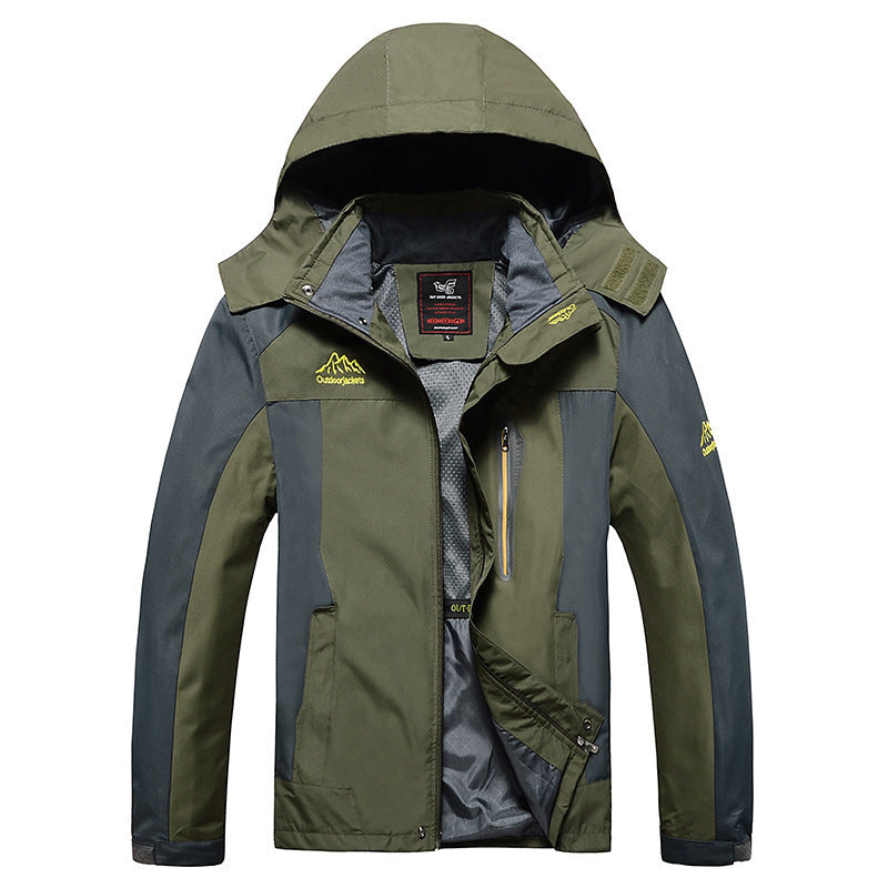 Herren Wasserdichte Outdoorjacke Echo Archiv