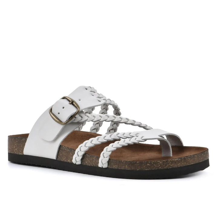 Damen Riemchen-Sandalen mit geflochtenem Design und verstellbarem Riemen Echoarchiv
