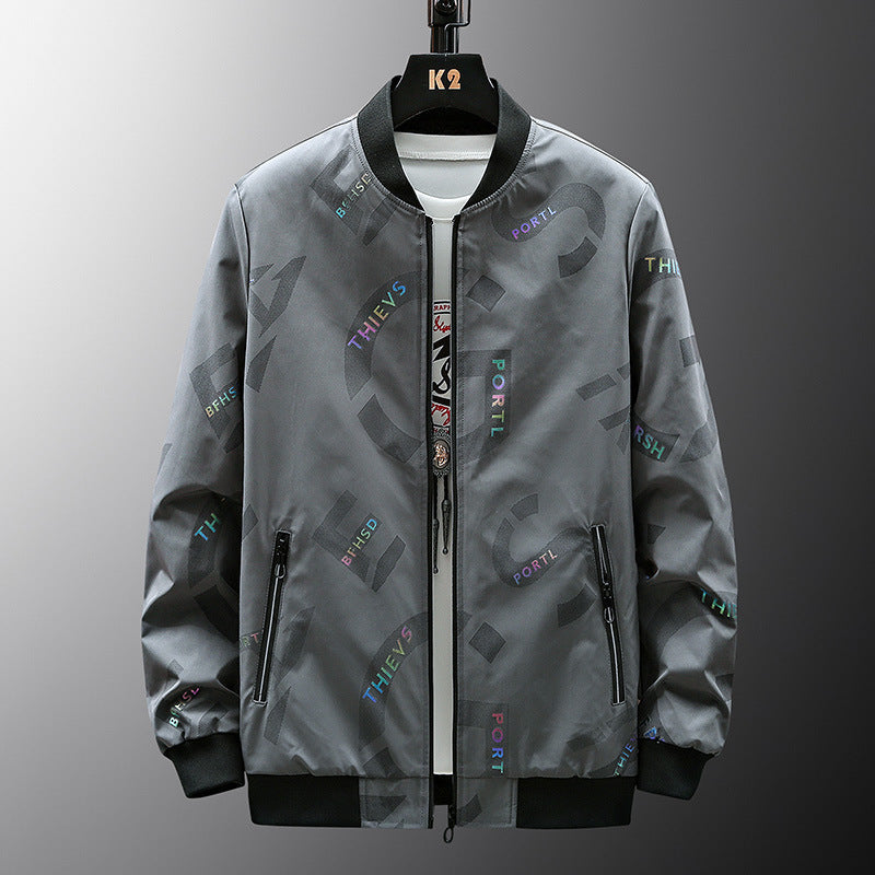 Herren Street-Style Bomberjacke Echo Archiv