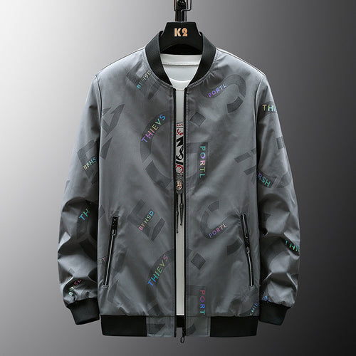 Herren Street-Style Bomberjacke Echo Archiv
