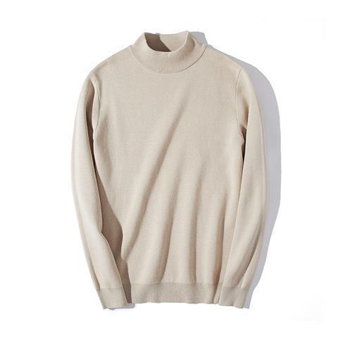 Herren Hochwertiger Rollkragenpullover Echoarchiv