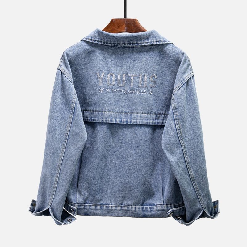 Damen Modische Jeansjacke Echo Archiv