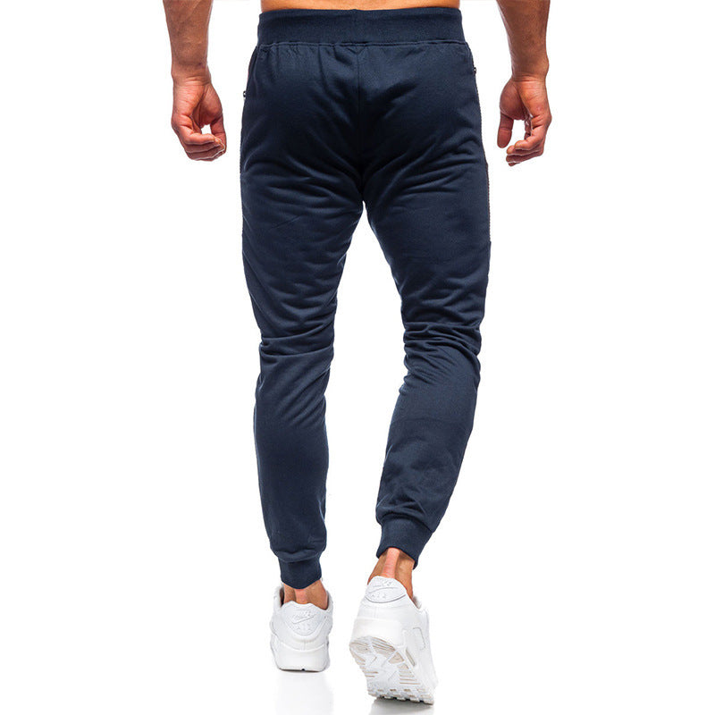 Herren Sportliche Jogginghose mit praktischen Reißverschlusstaschen Echoarchiv