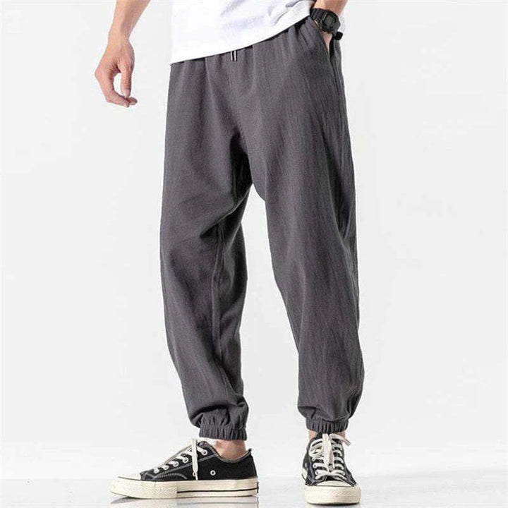 Herren Bequeme Jogginghose mit elastischem Bund und seitlichen Taschen Echoarchiv