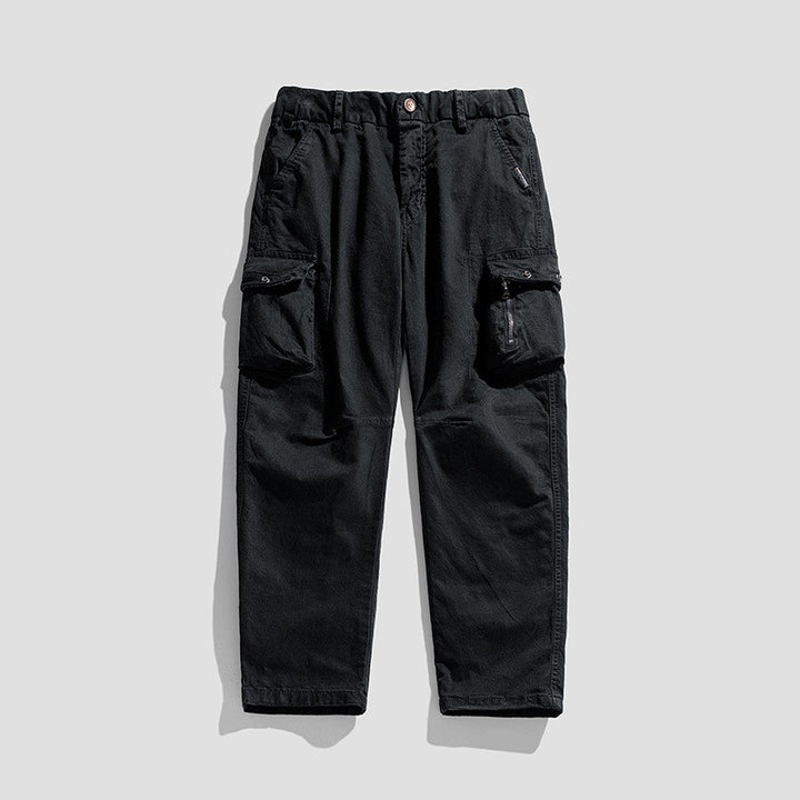 Herren Robuste Utility-Cargohose mit Mehrfachtaschen und verstärkten Kniepartien Echo Archiv