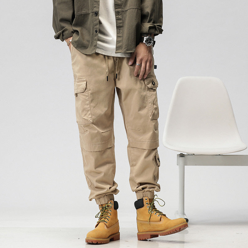 Herren Cargo-Joggerhose mit ergonomischen Kniepaneelen, Tunnelzugbund und elastischen Bündchen Echo Archiv