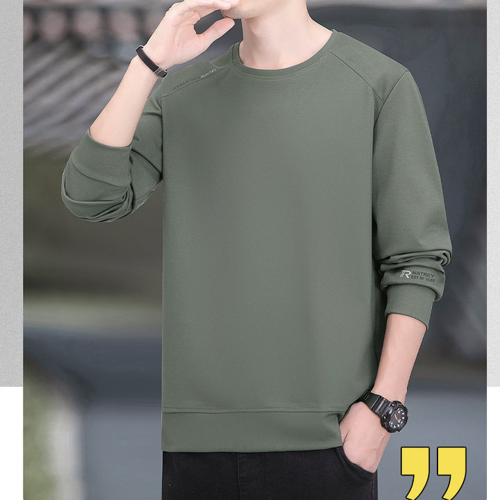 Herren Performance-Sweatshirt mit wärmender Innenlage und minimalistischer Rundhalsausschnitt Echo Archiv