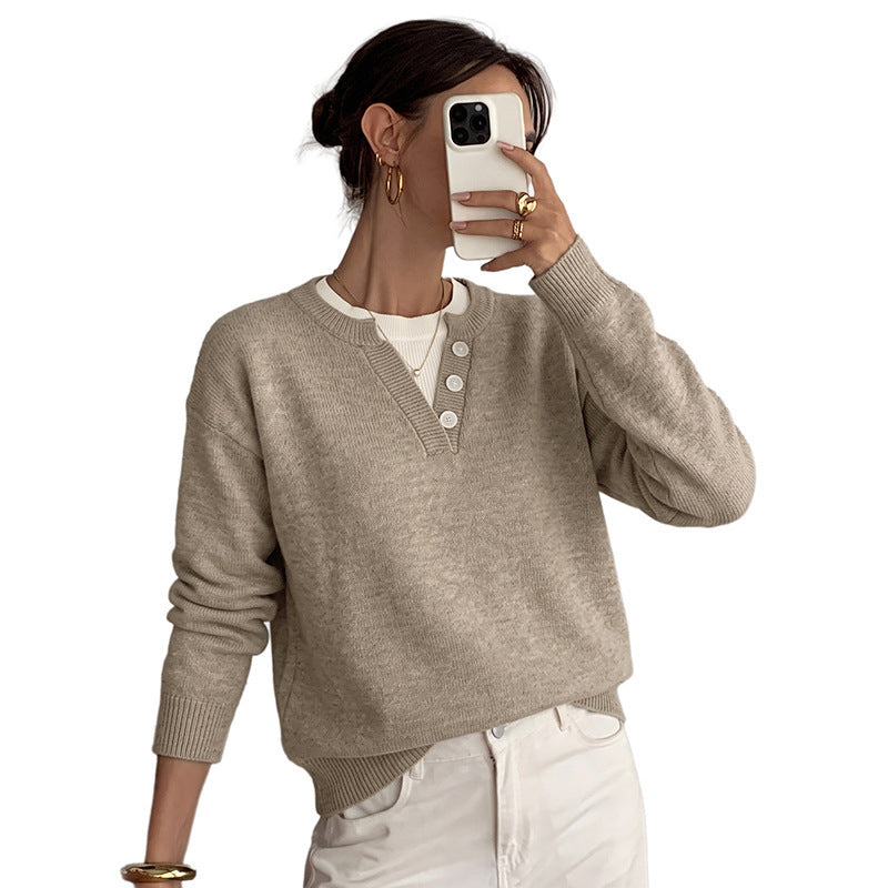Damen lässiger Pullover Echo Archiv
