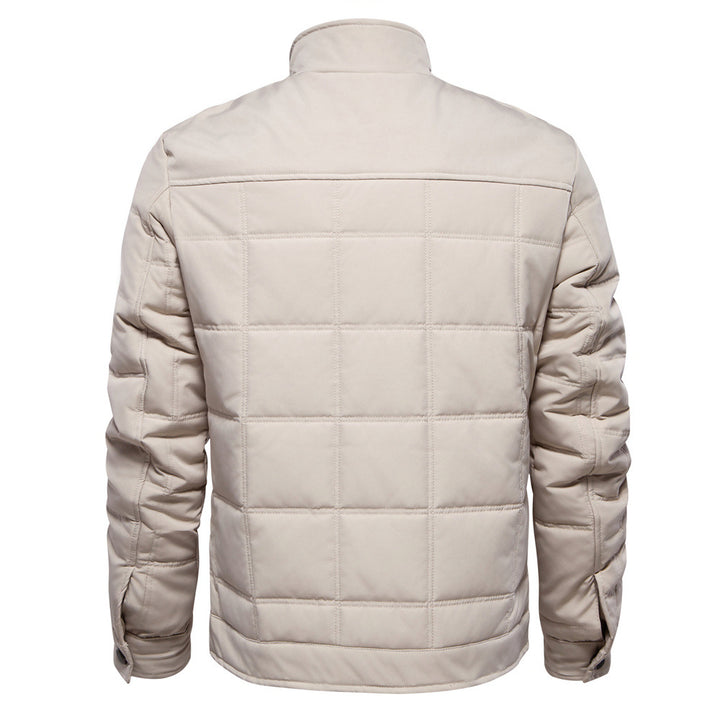 Herren Winterjacke mit gefüttertem Kragen und praktischen Taschen Echoarchiv