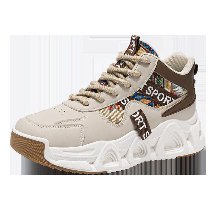 Damen Sportliche Sneakers mit bunten Designs und gepolsterter Sohle Echo Archiv