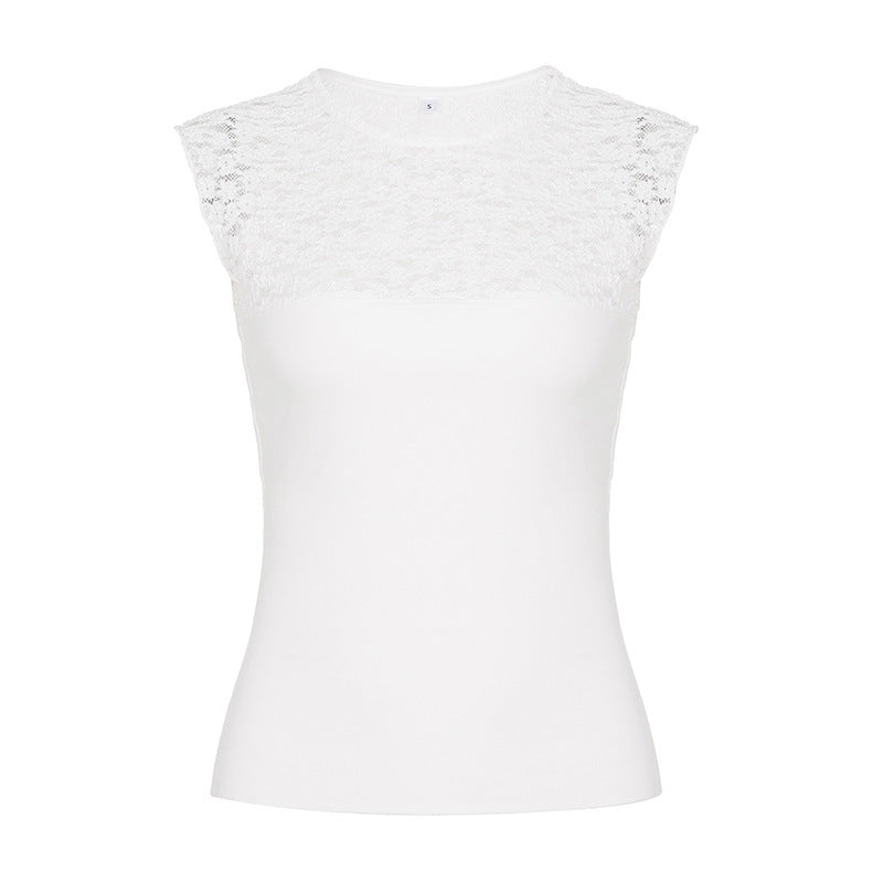 Damen Spitzen-Cami-Top mit stilvollem Design und feinen Akzenten Echo Archiv
