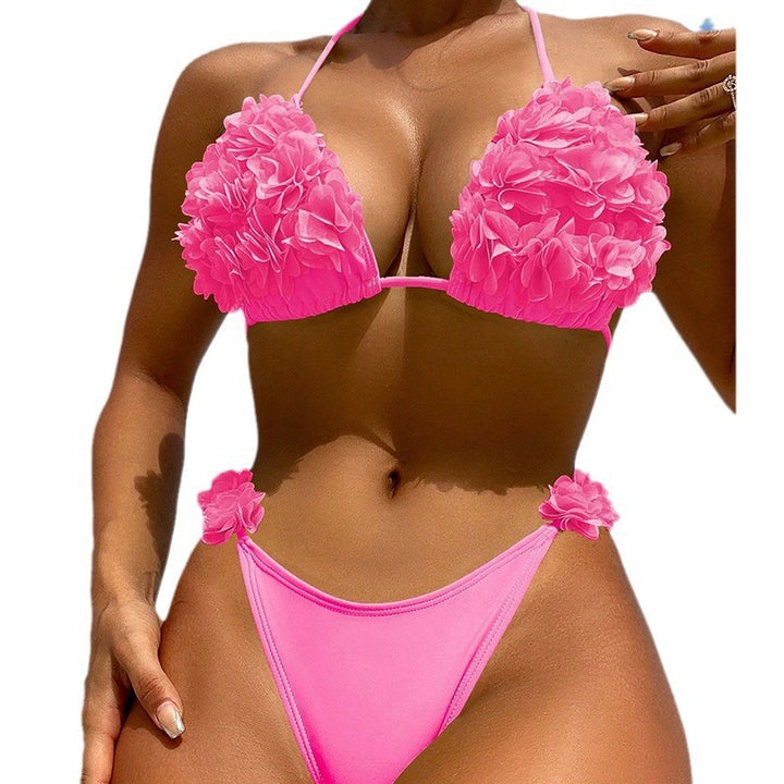Damen Bikini-Set mit floralen Rüschendetails Echo Archiv