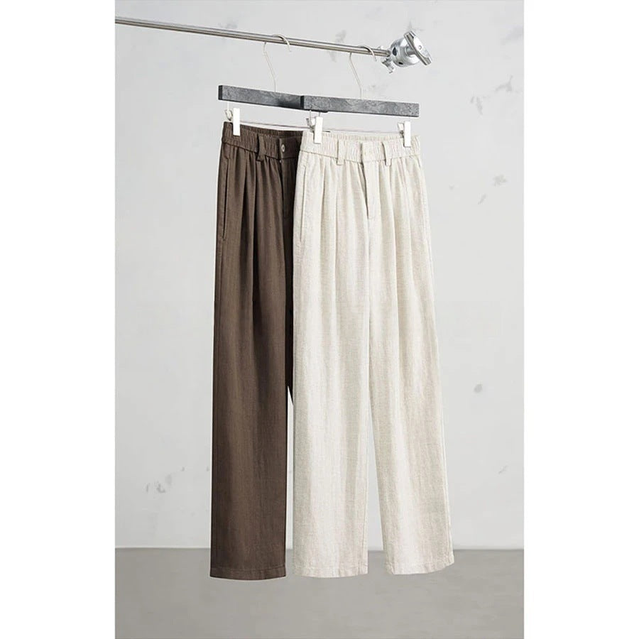 Damen Weitgeschnittene Leinenhose Echo Archiv