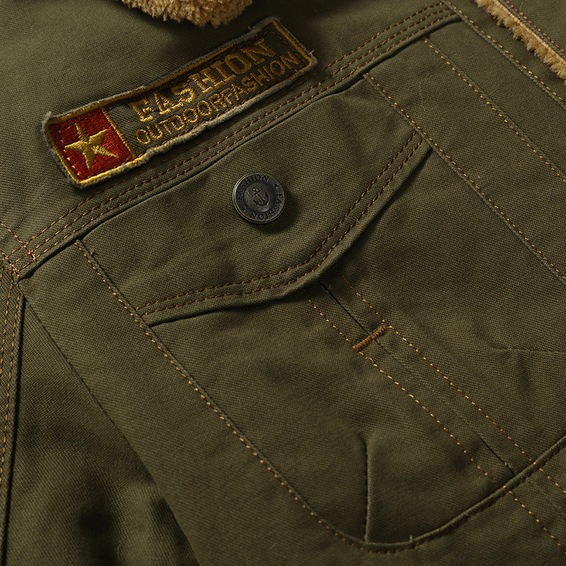 Herren Winterjacke mit Fleece-Innenfutter Echo Archiv