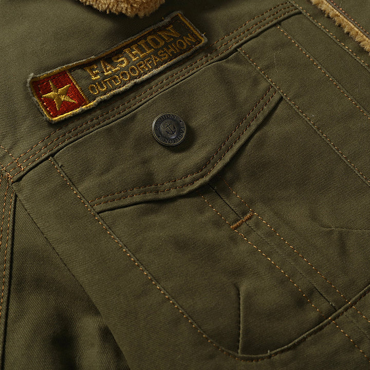 Herren Winterjacke mit Fleece-Innenfutter Echo Archiv