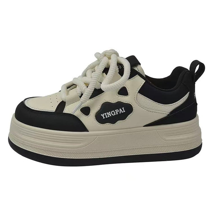 Damen Schnürsneaker mit modernen Design-Elementen und dämpfender Sohle Echo Archiv