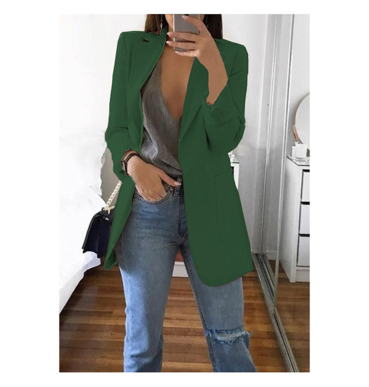 Damen eleganter Blazer mit tailliertem Schnitt und praktischen Taschen Echo Archiv