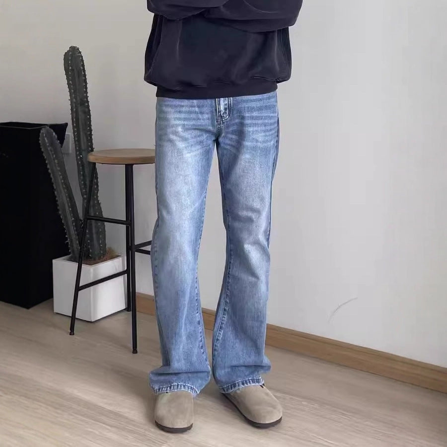 Herren Modische Flared Jeans Echoarchiv