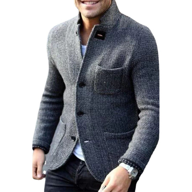 Herren elegante Strickjacke mit modernem Design Echoarchiv