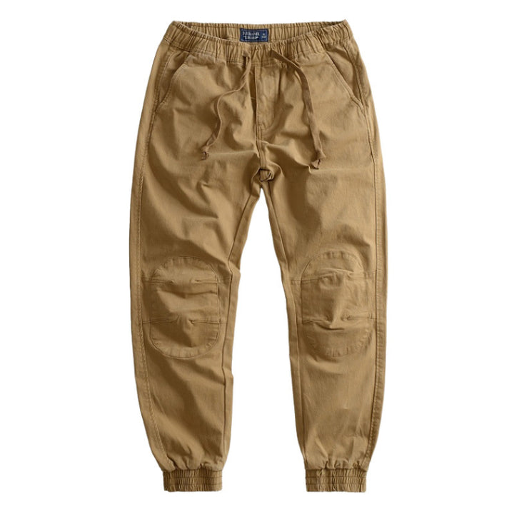 Herren Cargo-Hose mit elastischem Bund, praktischen Taschen und verstärkten Knien Echoarchiv