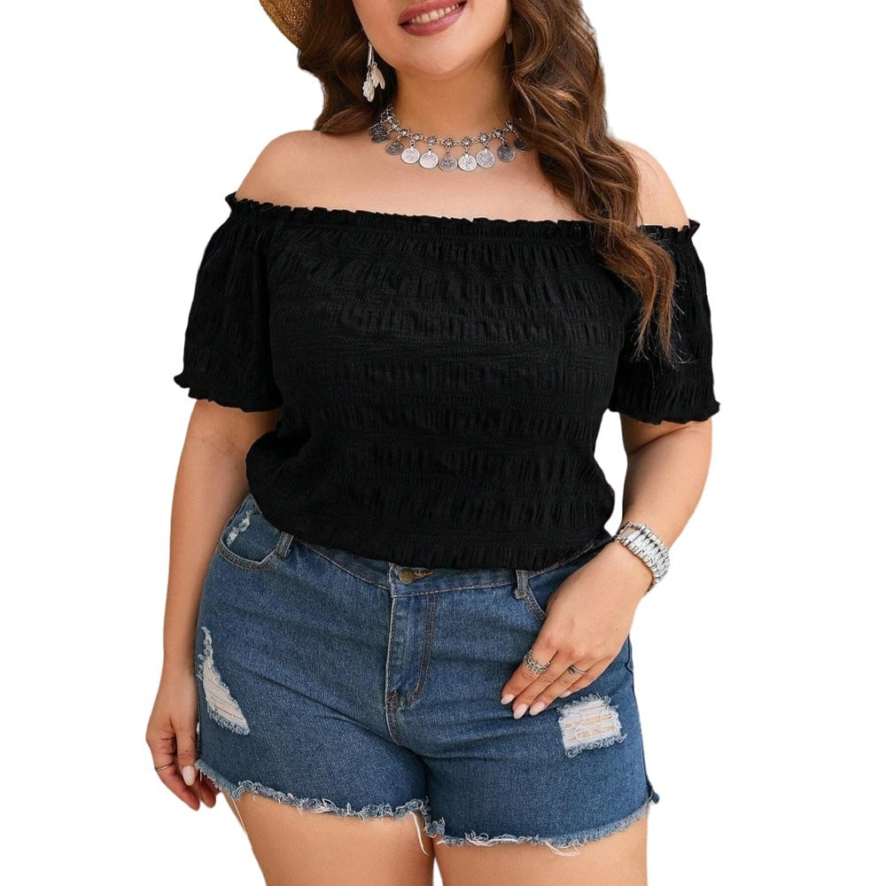 Damen Off-Shoulder Bluse Echo Archiv
