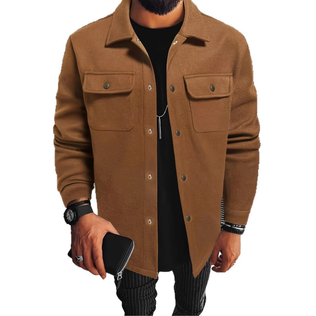 Herren Designer-Style Hemdjacke Echoarchiv