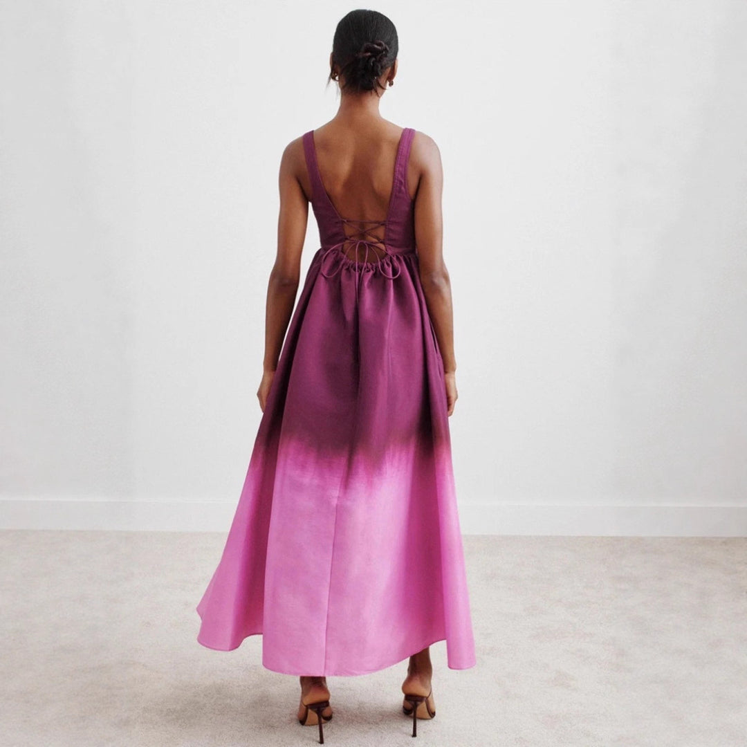 Damen nan formgebendes Bustier-Maxikleid mit Empirenaht und voluminösem Tellerrock Echo Archiv