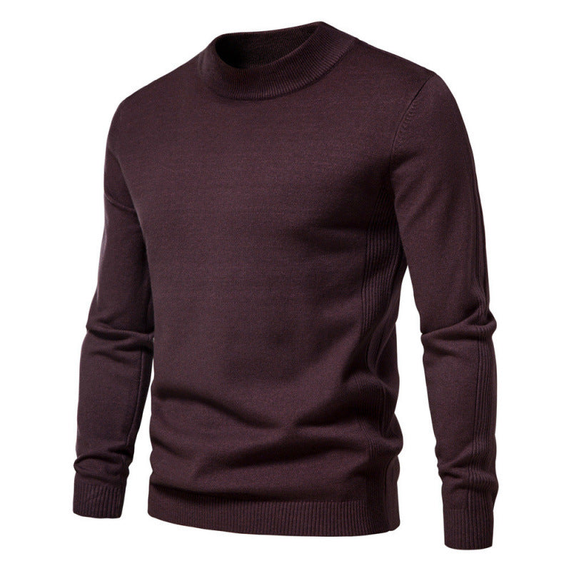 Herren Strickpullover mit hohen Kragen Echoarchiv