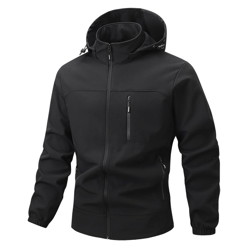 Herren Funktionale Sportjacke mit Kapuze und Jogginghose Echo Archiv