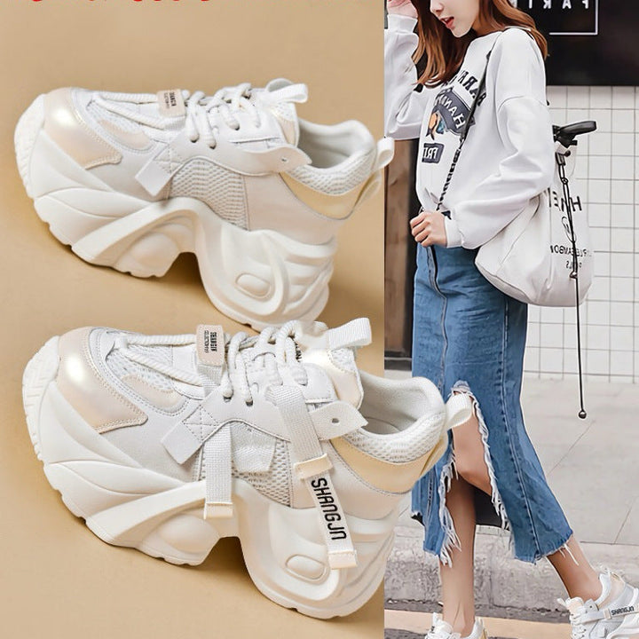 Damen Chunky Sneakers mit futuristischer Silhouette und atmungsaktivem Obermaterial Echo Archiv