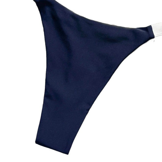 Damen Triangel-Bikini mit verstellbaren Trägern und elegantem Goldakzent Echo Archiv
