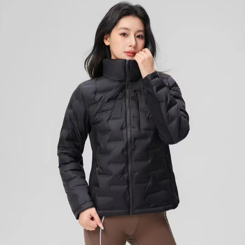 Damen Steppjacke mit hohem Kragen und Thermo-Isolierung Echoarchiv