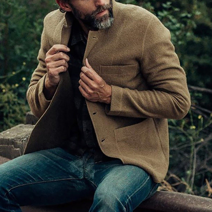 Herren lässige Strickjacke Echoarchiv
