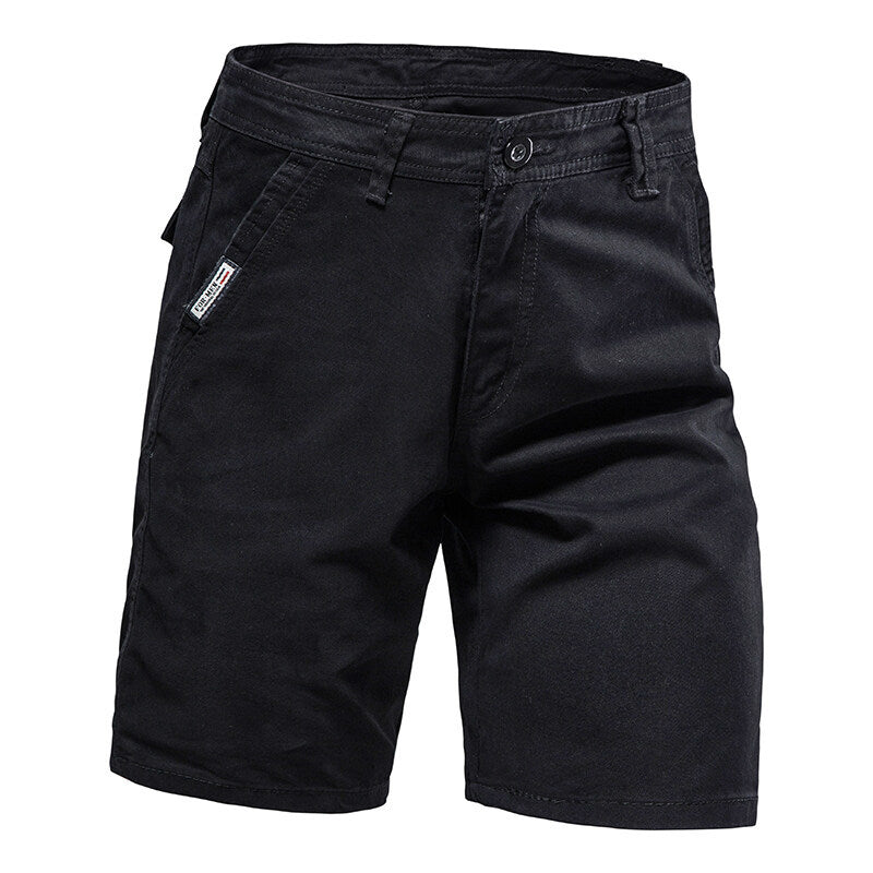 Herren elegante Baumwoll-Shorts mit praktischen Taschen Echoarchiv