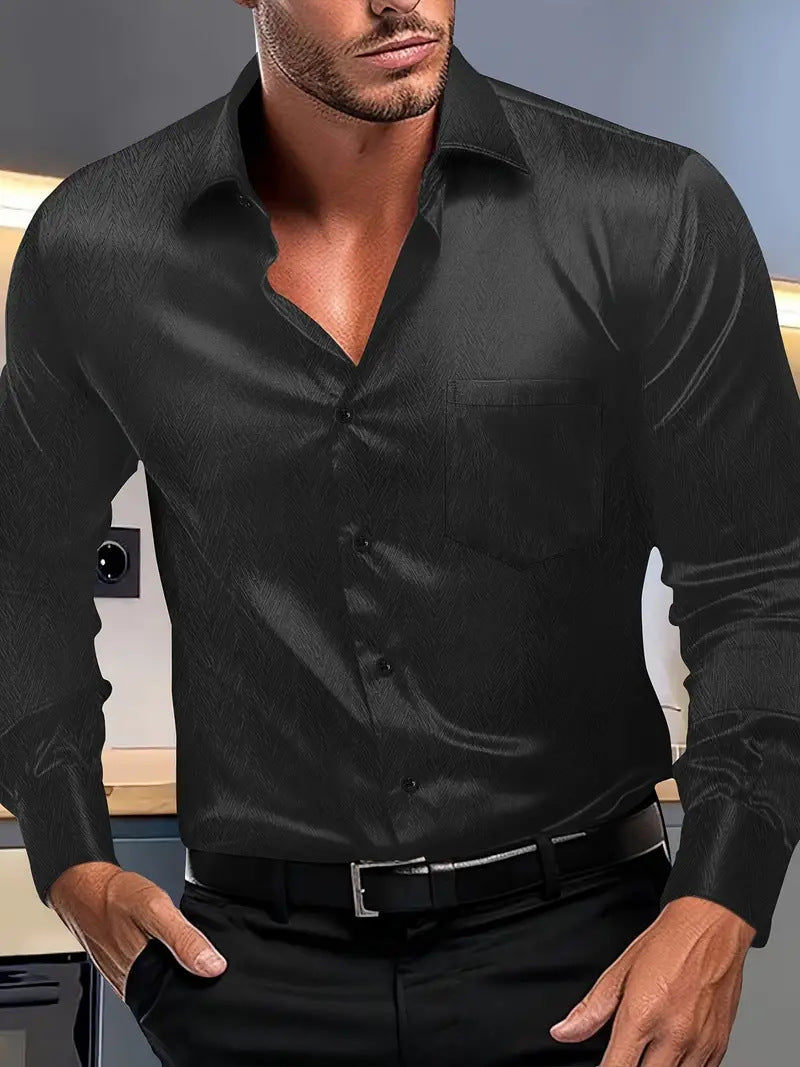 Herren elegantes und modernes Hemd Echoarchiv