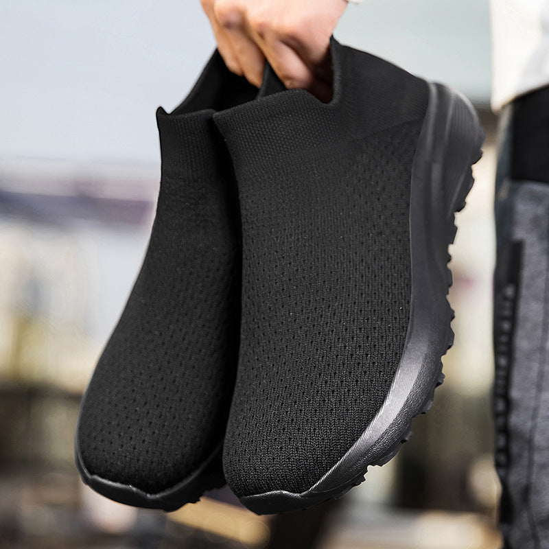 Unisex nan elastischer Strick-Schlupfschuh mit konturierter viskoelastischer Innensohle und rutschfester stoßdämpfender Laufsohle Echo Archiv