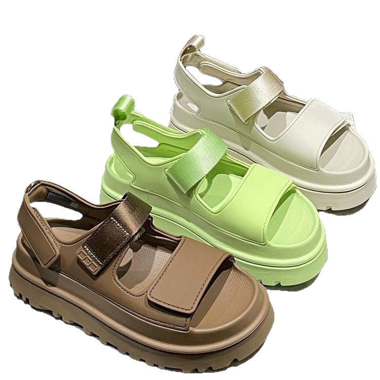 Damen Sportliche Sandalen mit ergonomischem Fußbett und rutschfester Sohle Echoarchiv