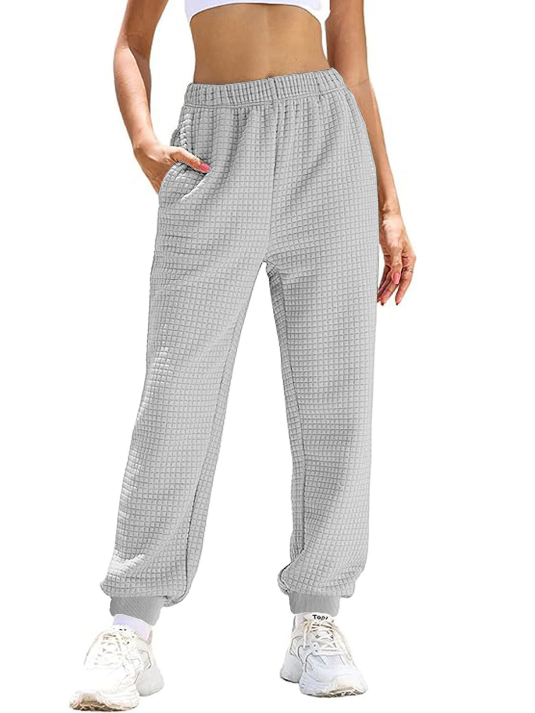 Damen Sportliche Freizeithose mit elastischem Bund Echo Archiv