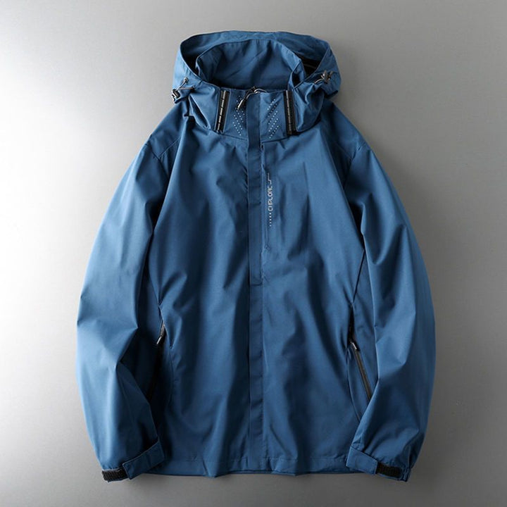 Echoarchiv | Unisex Wasserdichte Jacke mit Kapuze