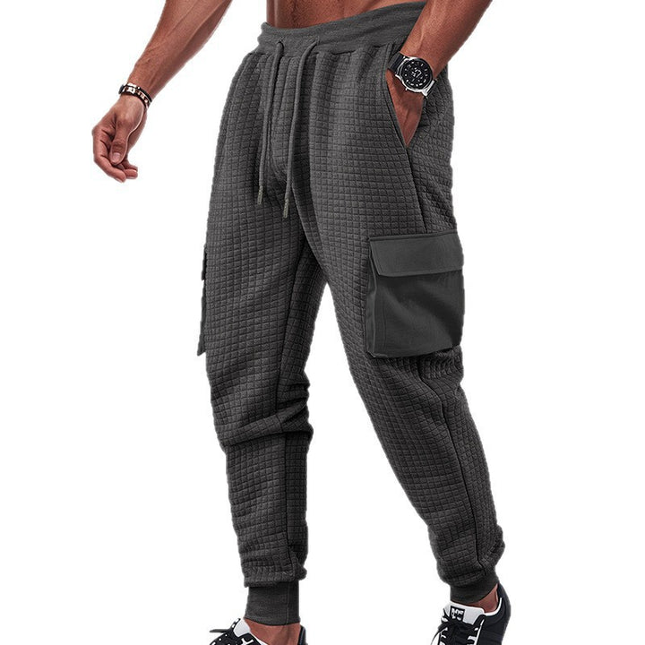 Herren Cargo-Jogginghose mit atmungsaktiven Seitentaschen und elastischem Bund Echoarchiv