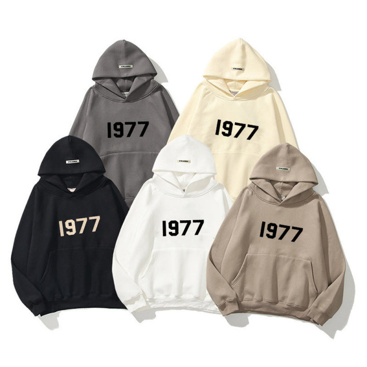 Damen Bequemer Oversized Kapuzenpullover Echoarchiv