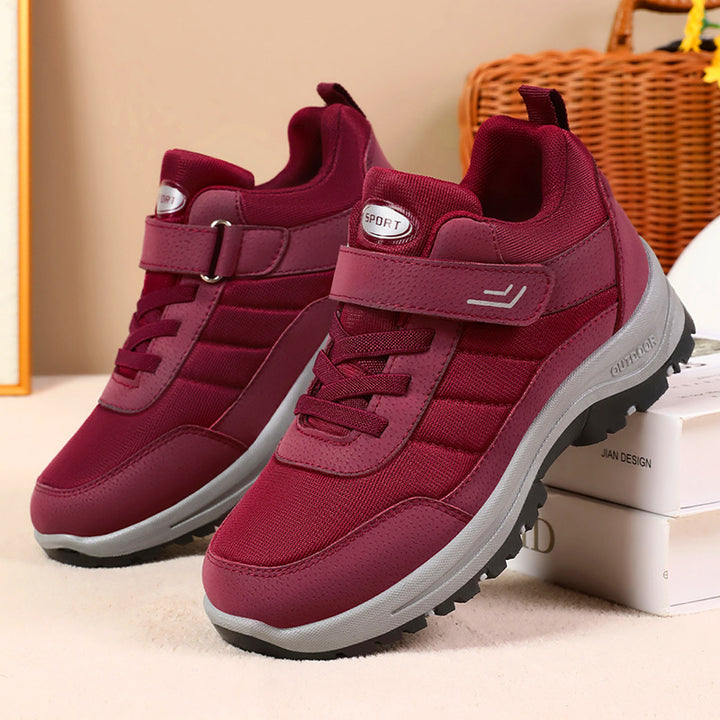 Herren nan multifunktionaler Trekking-Walking-Sneaker mit Klett- und Schnürsystem, stoßdämpfender EVA-Zwischensohle und tiefprofilierter Trailsohle Echo Archiv