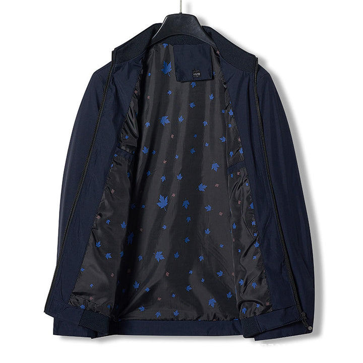 Herren funktionale Outdoor-Jacke mit hohem Kragen und atmungsaktiven Eigenschaften Echoarchiv