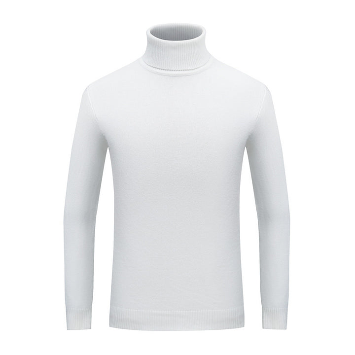 Herren Rollkragenpullover aus weichem Baumwollmix Echoarchiv