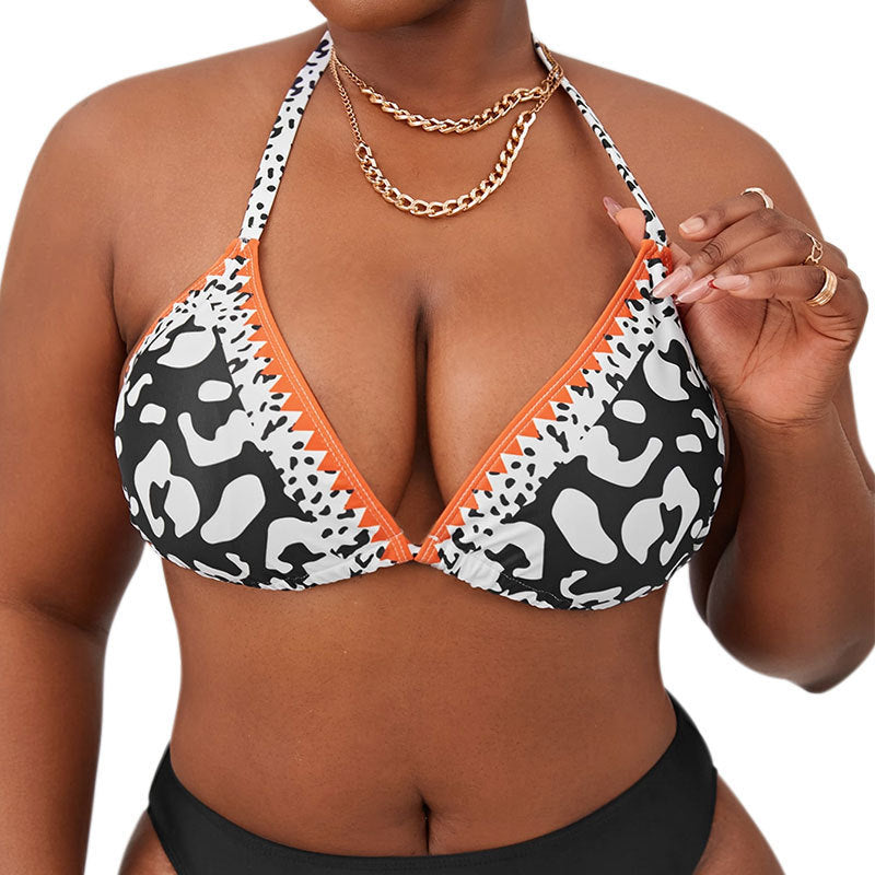 Damen Triangel-Bikini mit stilvollem Animal-Print und verstellbaren Trägern Echo Archiv