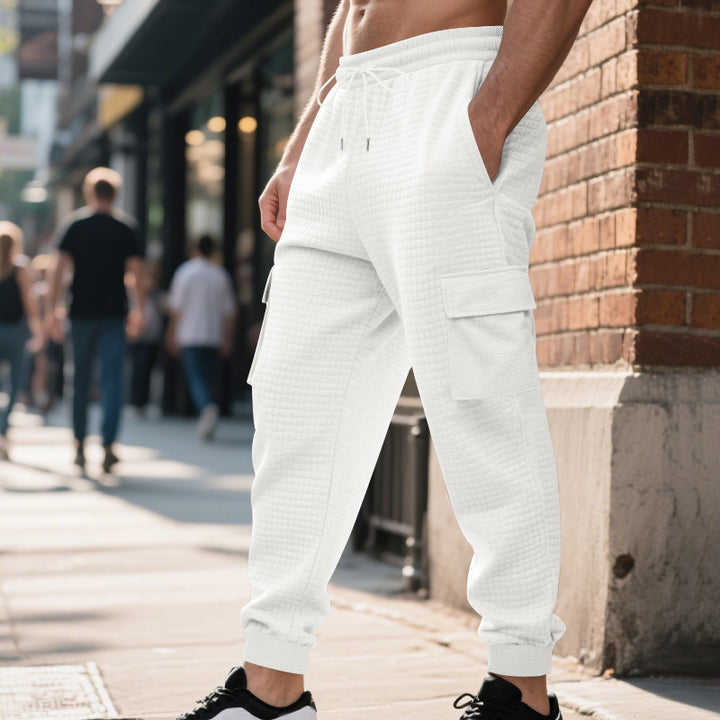 Herren Cargo-Jogginghose mit modernen praktischen Taschen und elastischem Bund Echoarchiv