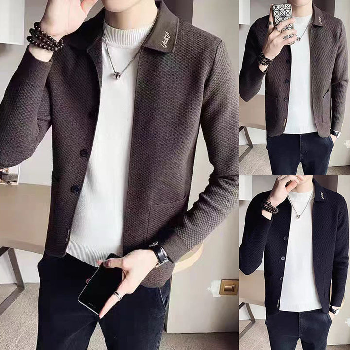 Damen Moderne Strickjacke mit strukturiertem Design Echoarchiv