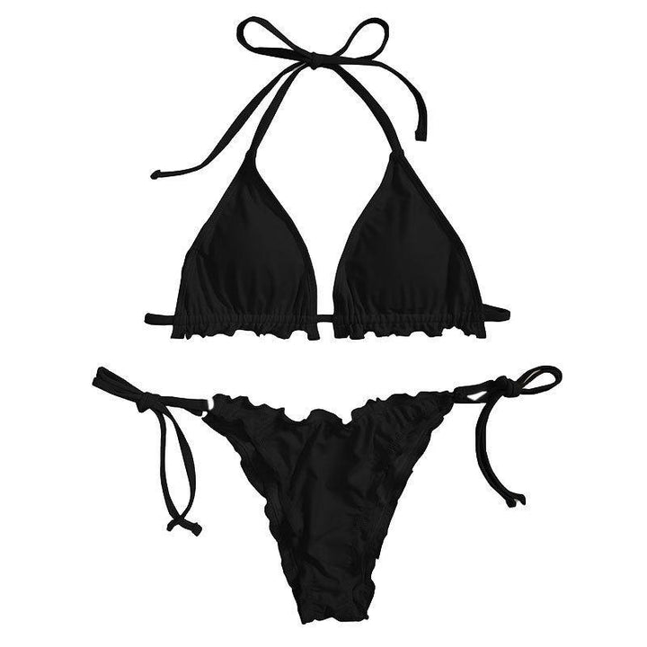 Damen Triangel-Bikini mit charmanten Rüschendetails Echo Archiv