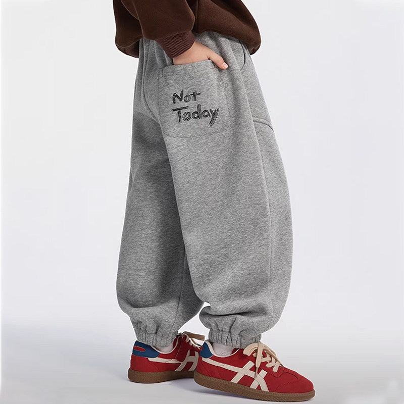 Jungen bequeme Sweatpants mit einzigartigem Design Echo Archiv