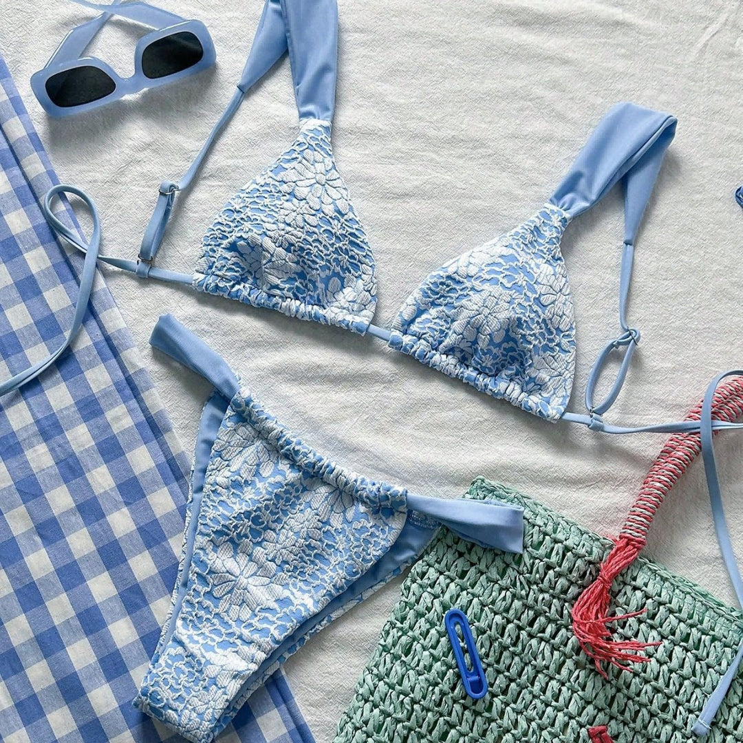 Damen Spitzen-Triangel-Bikini Echo Archiv